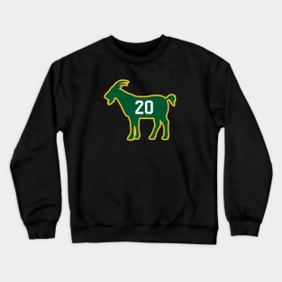 SEA GOAT - 20 - yellow Crewneck Sweatshirt